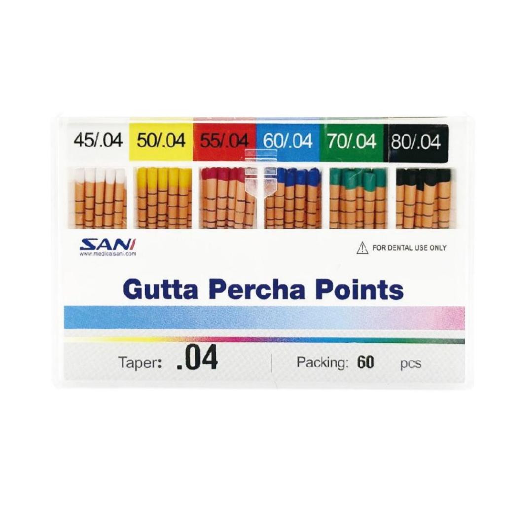 Gutta-Percha (Taper 04) Length-mark 045-080
