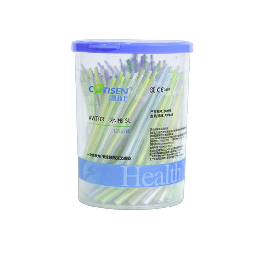 Disposable Dental Air Water Syringe Tips 125pcs/box