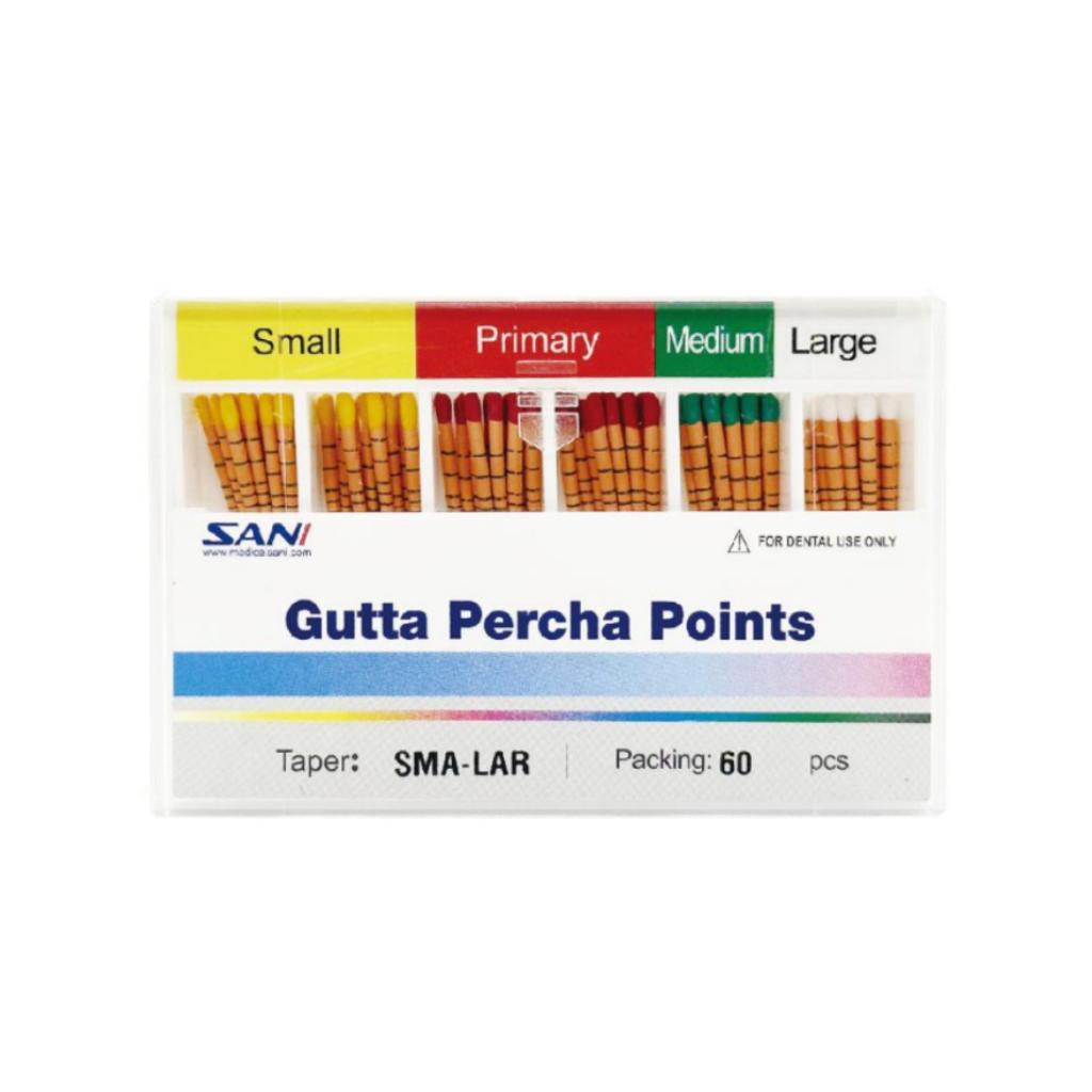 SN-PRO W GOLD Gutta Percha Points Length-mark Small-Large