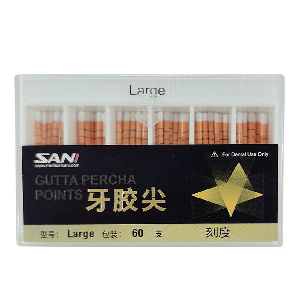 SN-PRO W GOLD Gutta Percha Points Length-mark Large