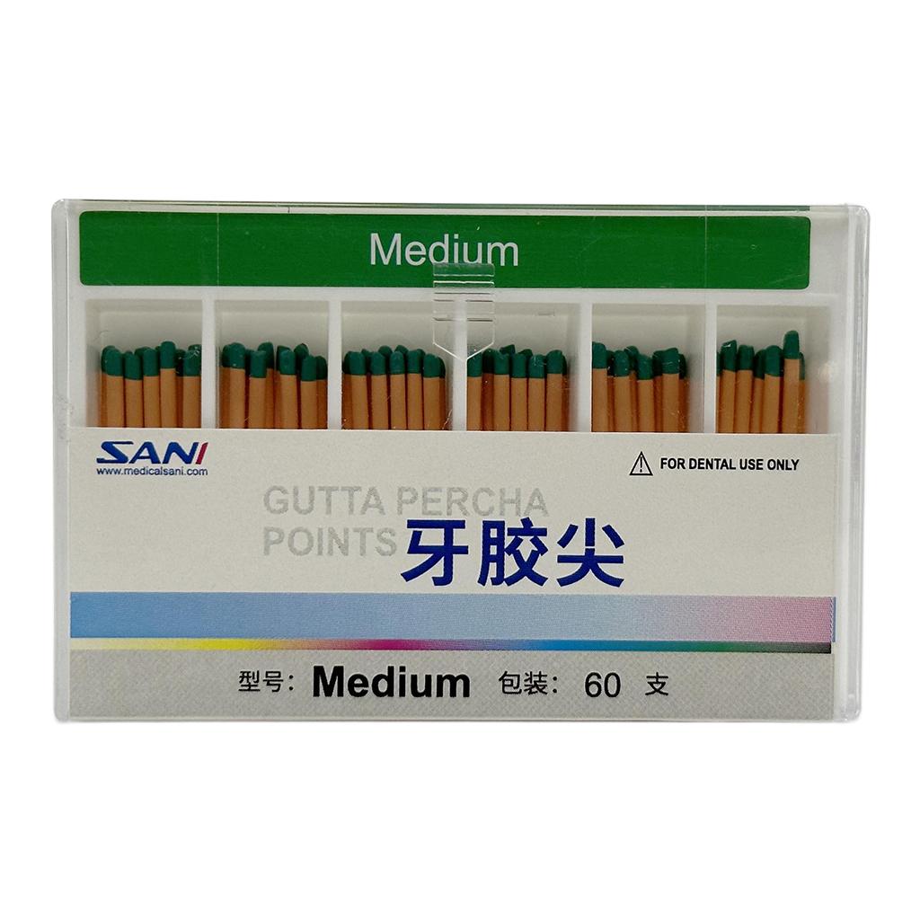 SN-PRO W GOLD Gutta Percha Points Non Length-mark Medium
