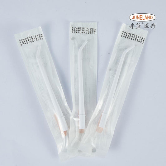Sterile Disposable Dental HVE Aspirator Tips 20pcs/box White 2.0mm