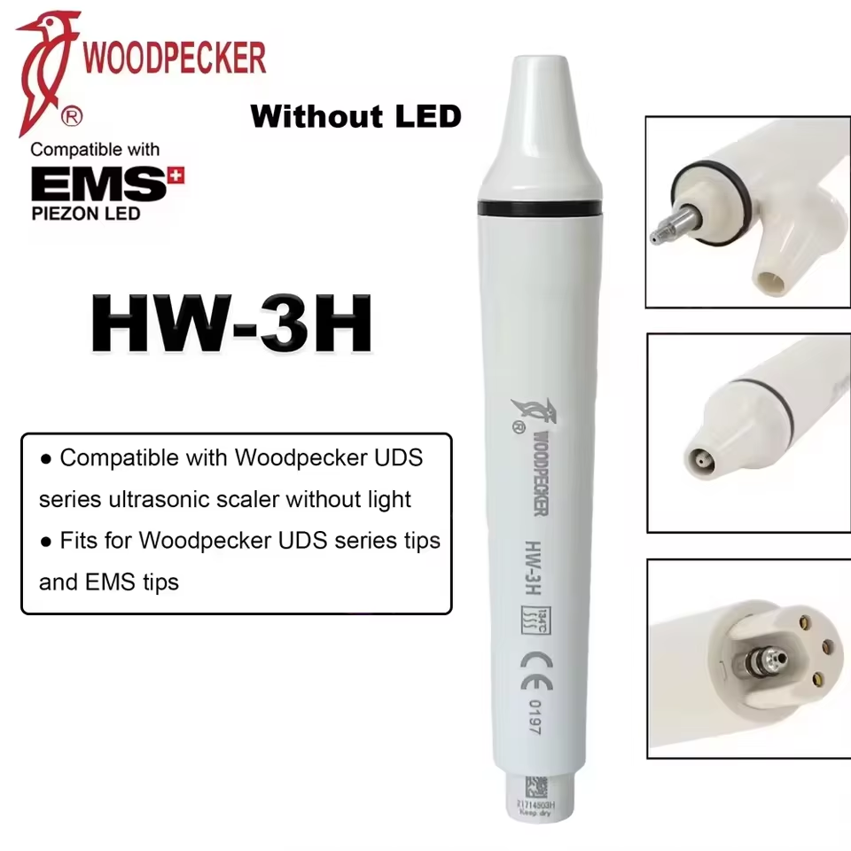 Dental Ultrasonic Scaler Handpiece for Woodpecker HW-3H Without Light