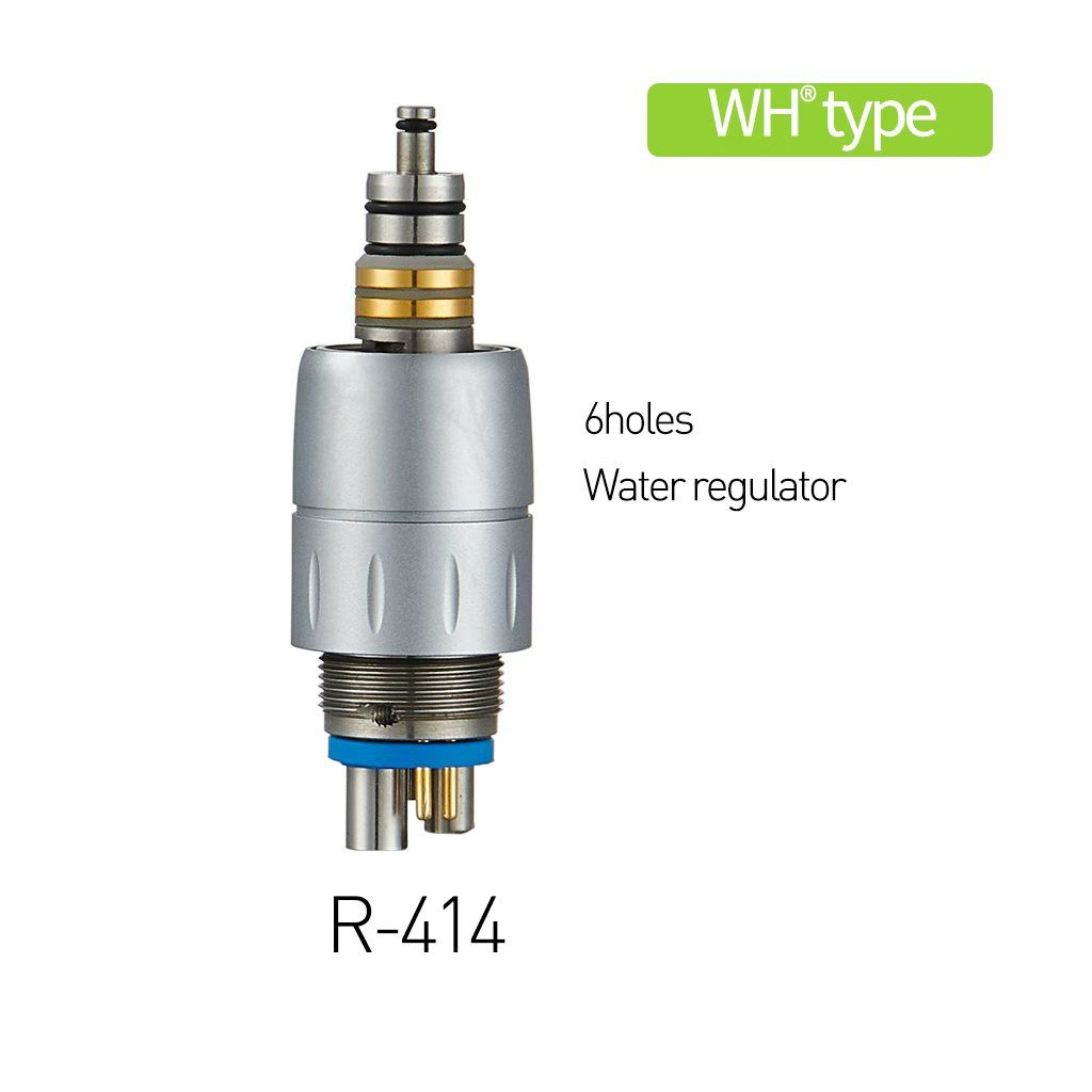 Titanium Fiber Optic Handpiece (W&H®type) 6-holes