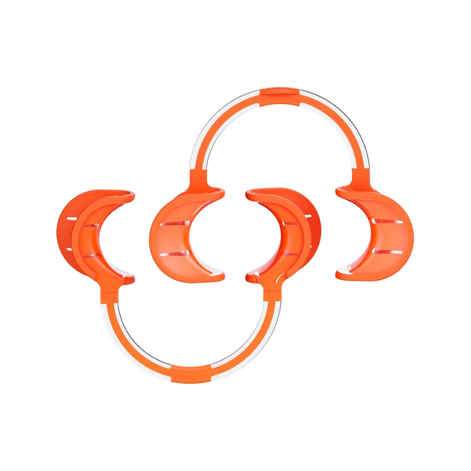 C-Shape Silicone Cheek Retractor Lip, comfortable for Adult/Kids 2pcs/box