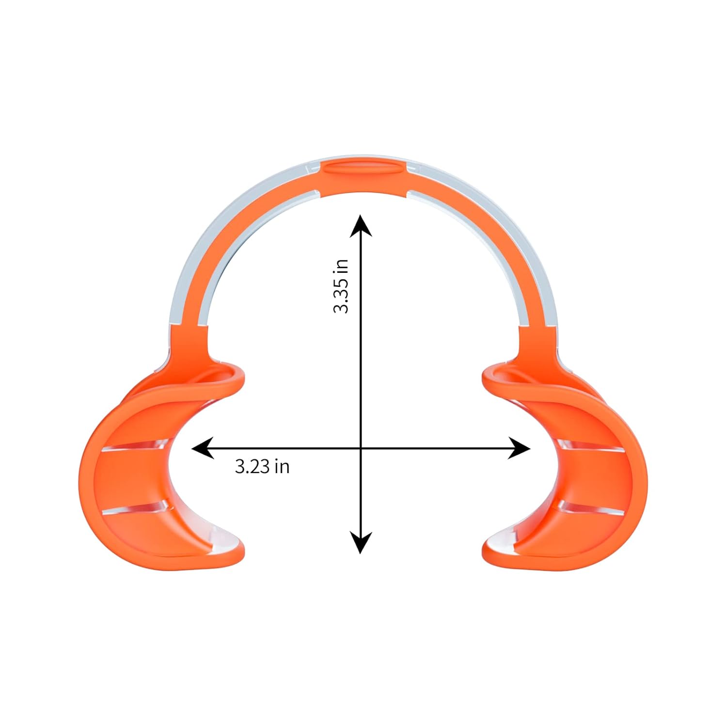 C-Shape Silicone Cheek Retractor Lip, comfortable for Adult/Kids 2pcs/box