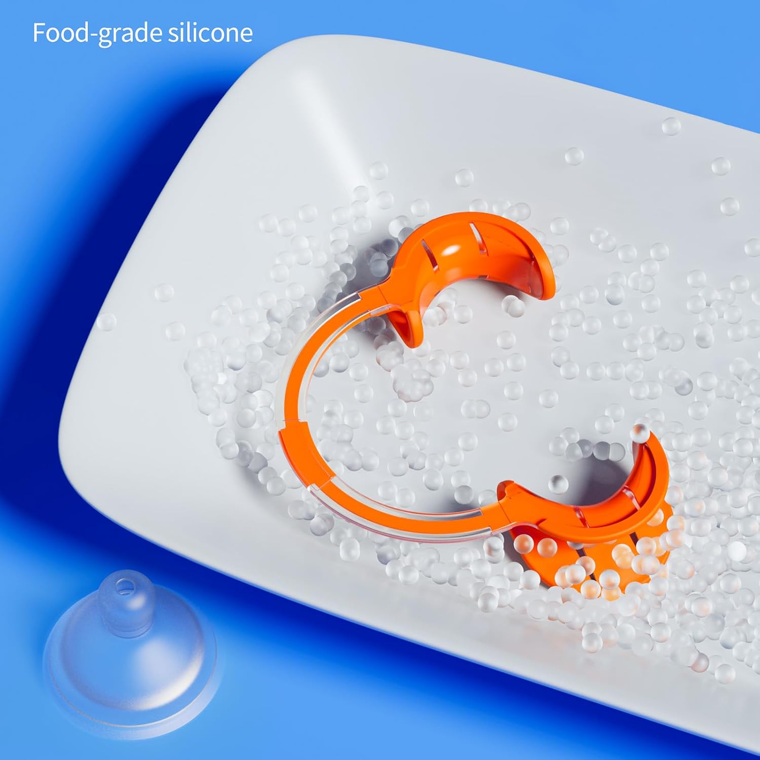 C-Shape Silicone Cheek Retractor Lip, comfortable for Adult/Kids 2pcs/box