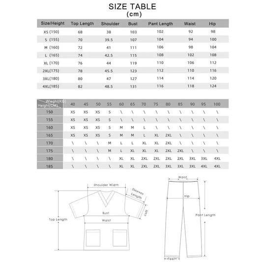 ANNO Maternity Work wear Loose Pregnant Woman Nurse Uniforms Hospital Clothing Female Adjustable Waist Scrubs Set