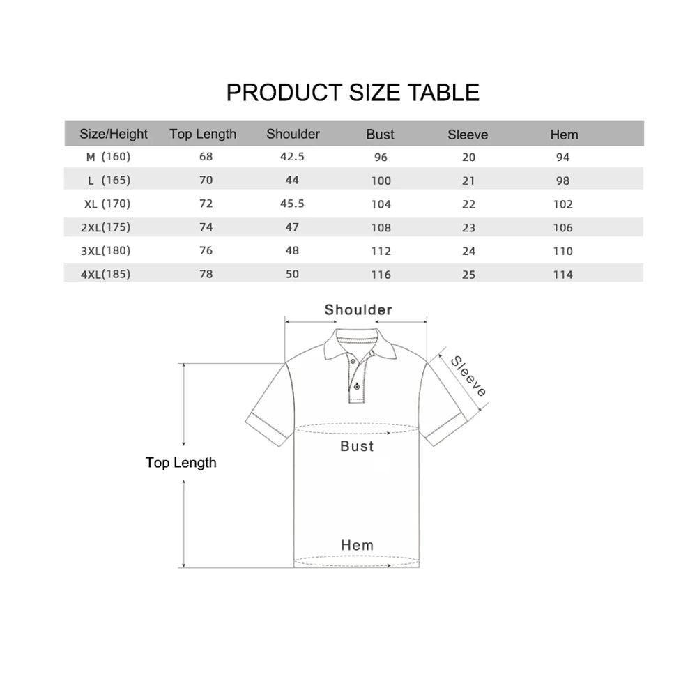 ANNO Leisure Polo Shirt for Male Lapel Collar White Elasticity Scrubs Men Nurse Dress Tops Work Casual Style Wear Work