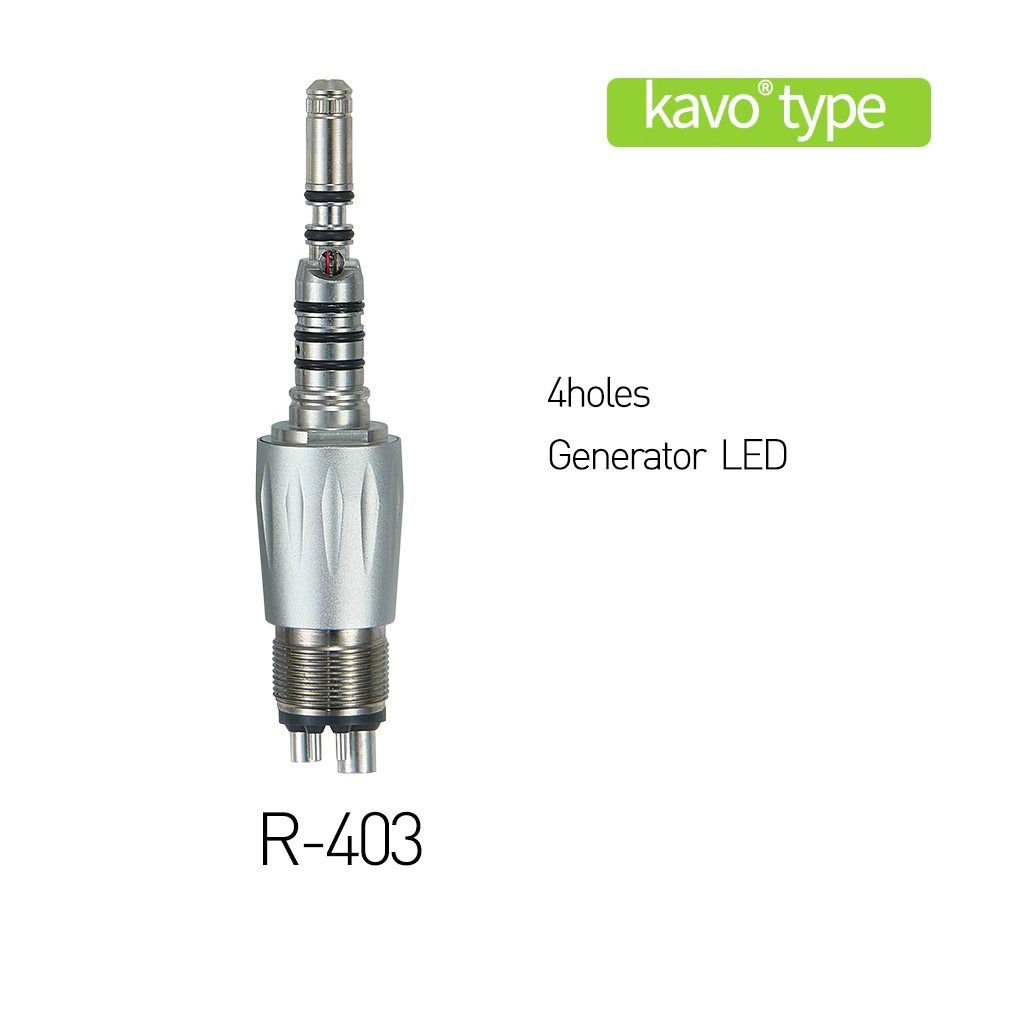 Titanium Fiber Optic Handpiece (KaVo®type) Torque head 4-holes