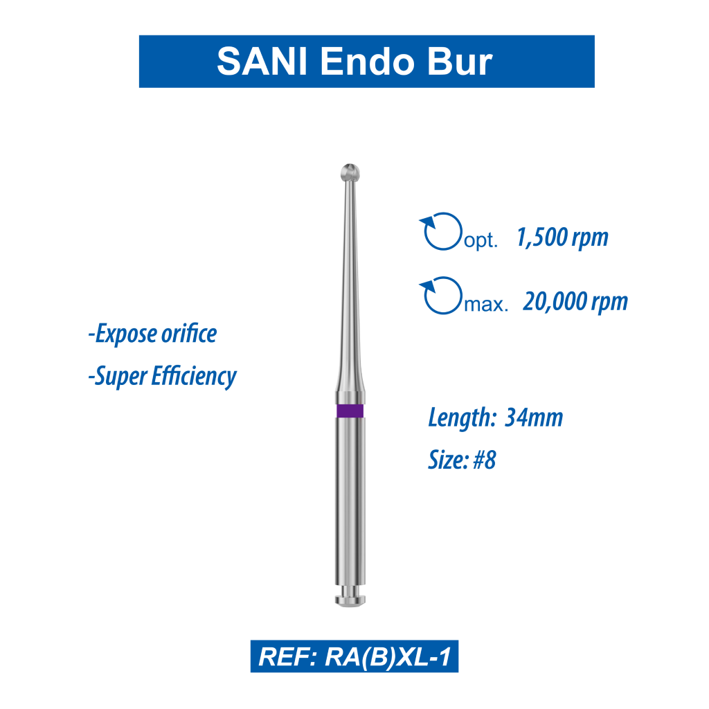 Carbide burs,5pcs/pack RA(B)XL-1