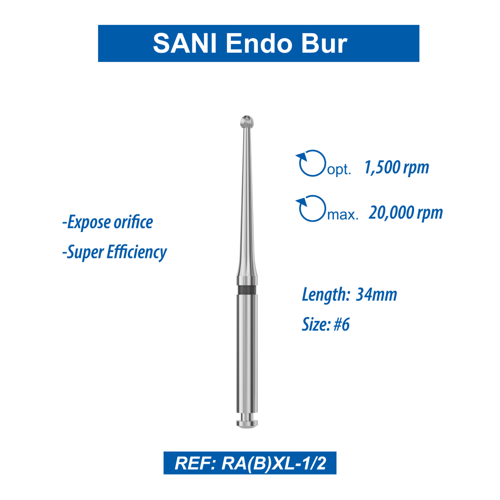 Carbide burs,5pcs/pack RA(B)XL-1 2