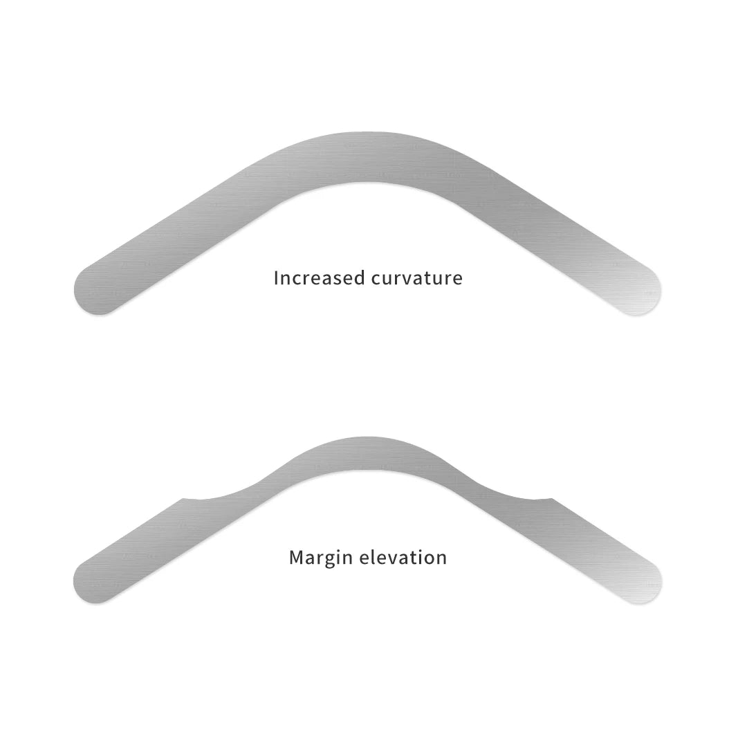 20pcs Dentpark Dental Matrix Bands M1 Tofflemire Margin Elevation Large Increased Curvature Sectional Contoured Matrices Dentist