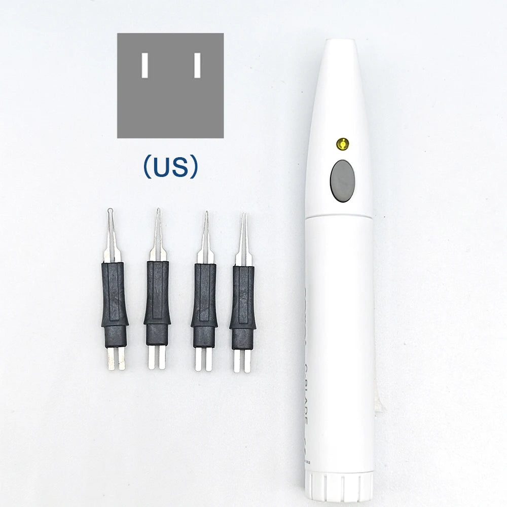 COXO C-BLADE Gutta Percha Cutter With 4 Tips Fast Heat Up and Cooling Dental Cordless Gutta Cutter Dental Equipment US PLUG