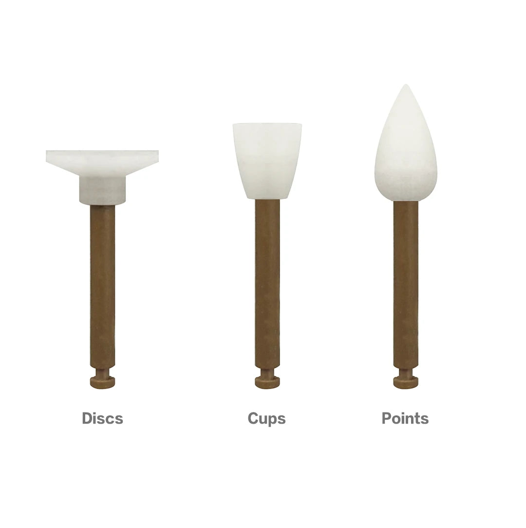 Dental Polisher One-step Finishing System Cup Point Disc for Composite Resin Restoration Nature Tooth Low-speed Tool RA Handle