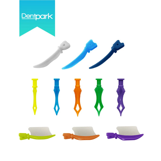 Dentpark Dental Interproximal Wedges kit or Refill Tooth Gap Sectional Matrix Dentistry Oral Care tools 134°Autoclavable