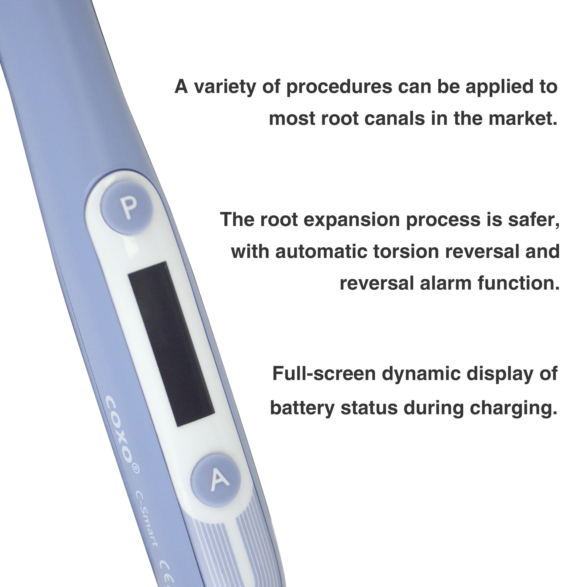 COXO C-SMART NOVA Dental Wireless Endo Motor 16:1 Head 360°Adjustable Handpiece for Root Canal Treat T-Mode Endodontic Motor