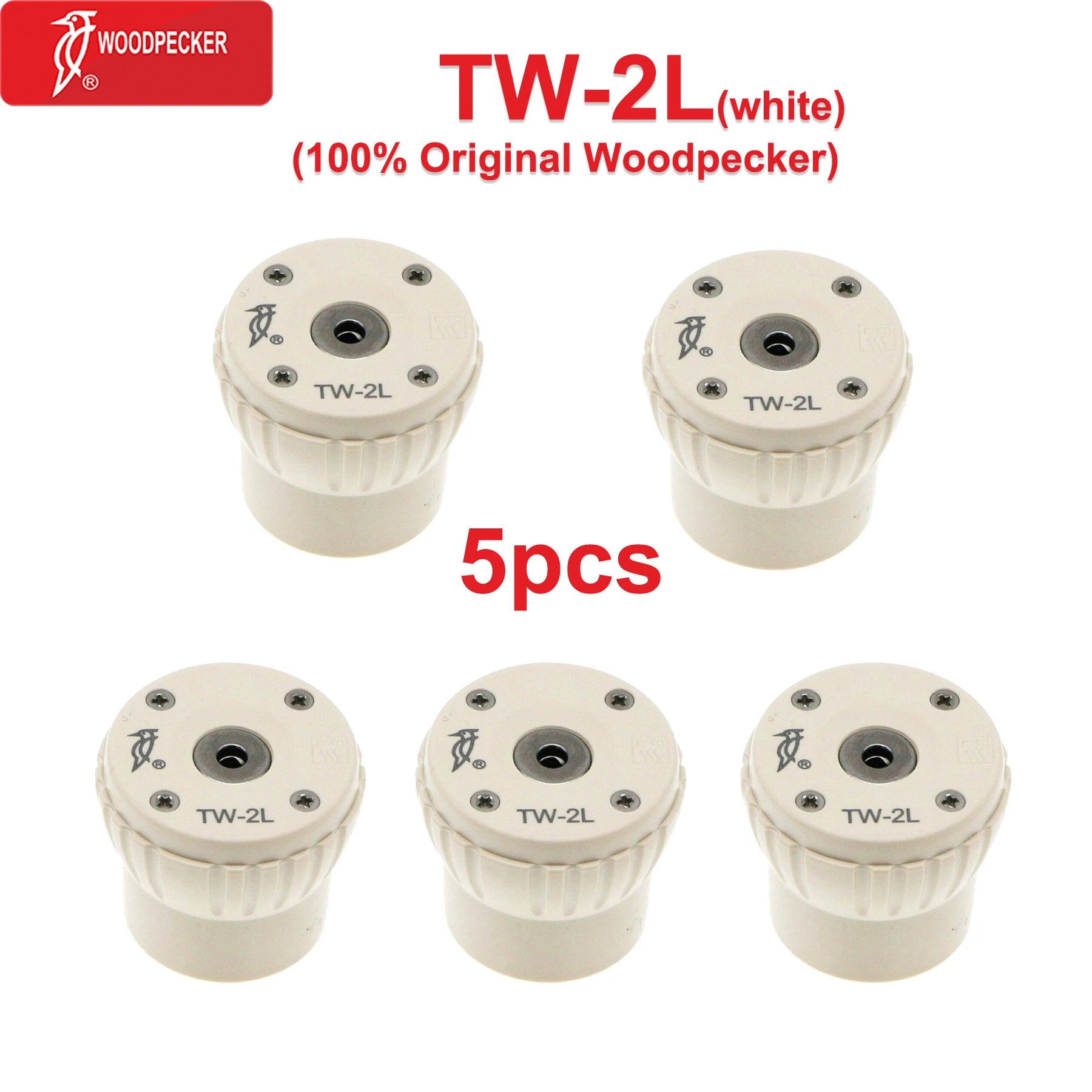 Woodpecker DTE Dental Ultrasonic Scaler Torque Wrench Scaler Tips key TW-1L TW-2L Fit EMS SATELEC NSK Scaler Handpiece TW-2L white 5pc