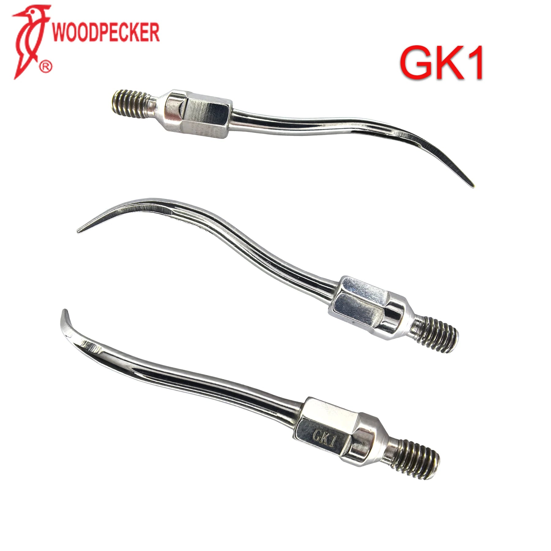 Woodpecker Dental Ultrasonic Scaler Tips Scaling Tip Fit KAVO SONICflex Dentistry Air Scaler Handpiece Dental Instrument GK1 GK2