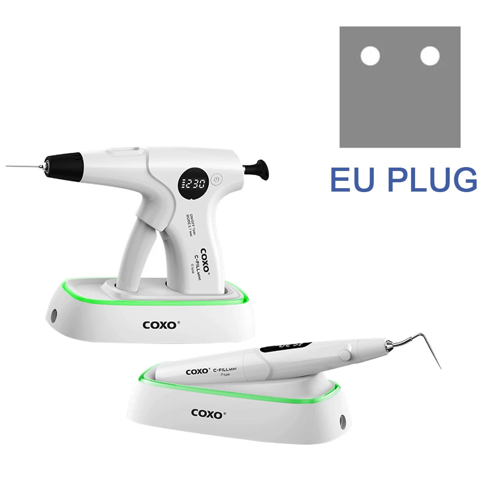 Dental Endodontic Obturation System COXO C-FILL Mini Wireless Gutta-Percha Obturation Gun Heated Pen Dentistry Tools EU PLUG