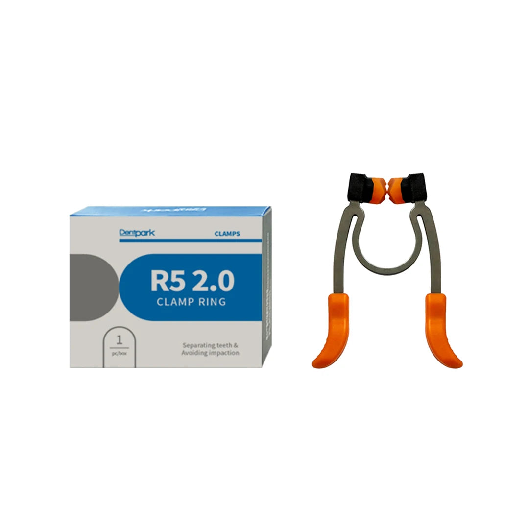 Dentpark Dental Handheld retainer NiTi Clamp Rings sectional matrix system class-Ⅱ restoration for adult or pediatric teeth R5 2.0 Medium