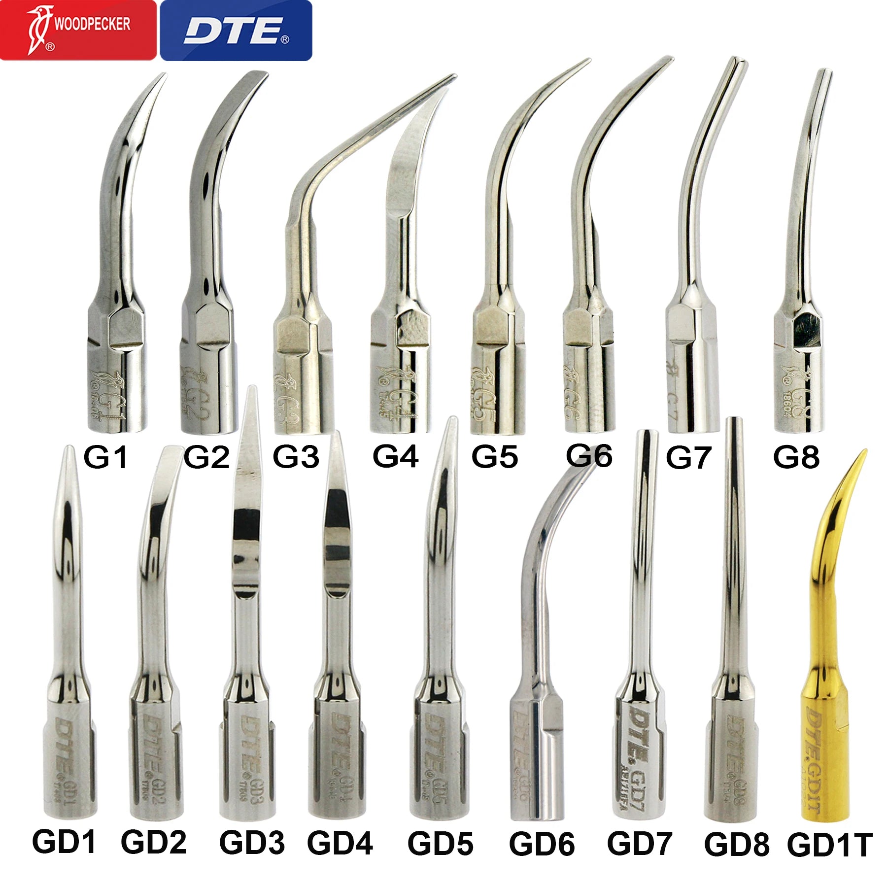 Dental Ultrasonic Scaler Tips Dentistry Instrument Scaling Tip Medical Accessories Fit EMS NSK SATELEC Scaler Handpiece