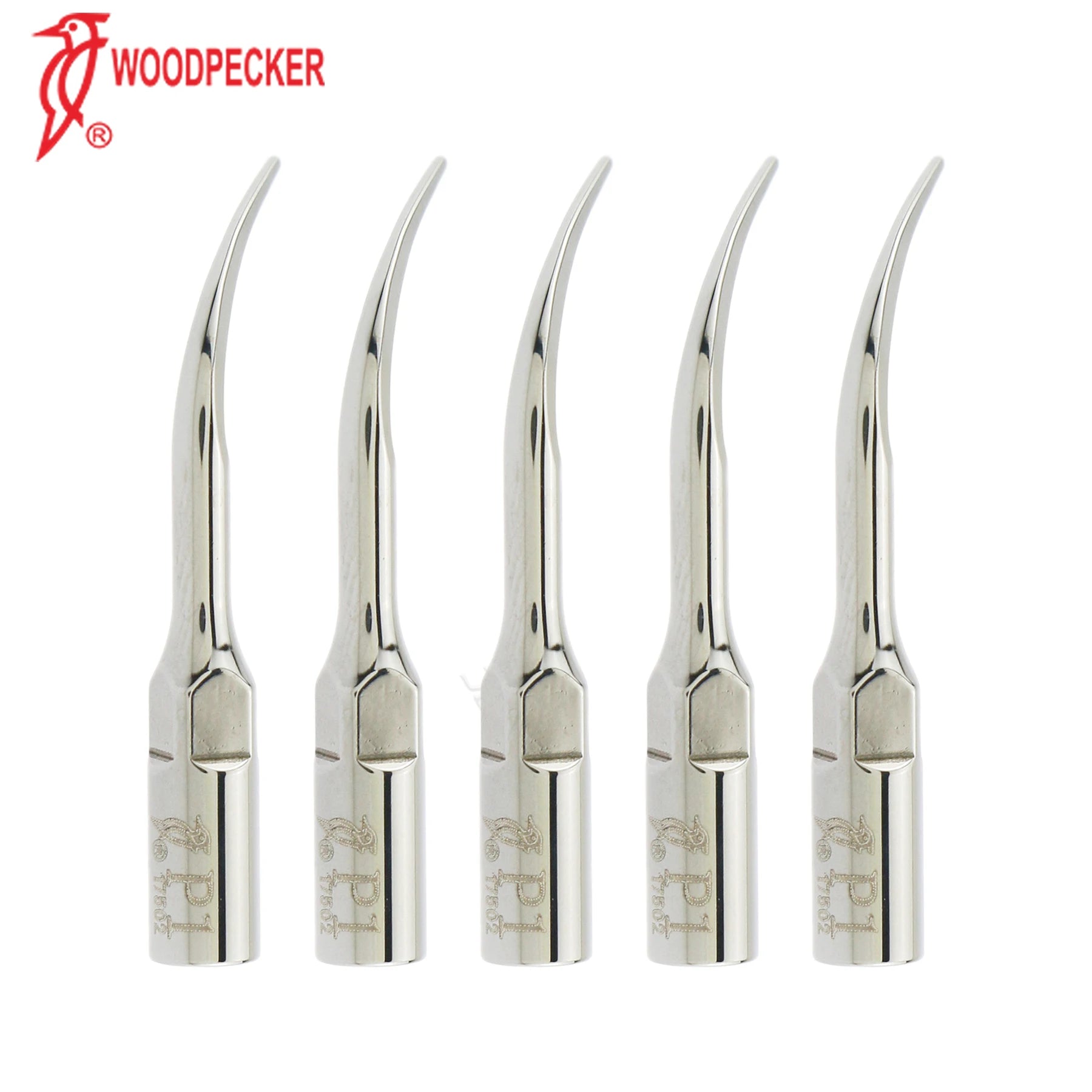 P1 Woodpecker Scaler Tips Dental Ultrasonic Scaler Tips For Periodontics Scaling Fit EMS Mectron Scaler Handpieces