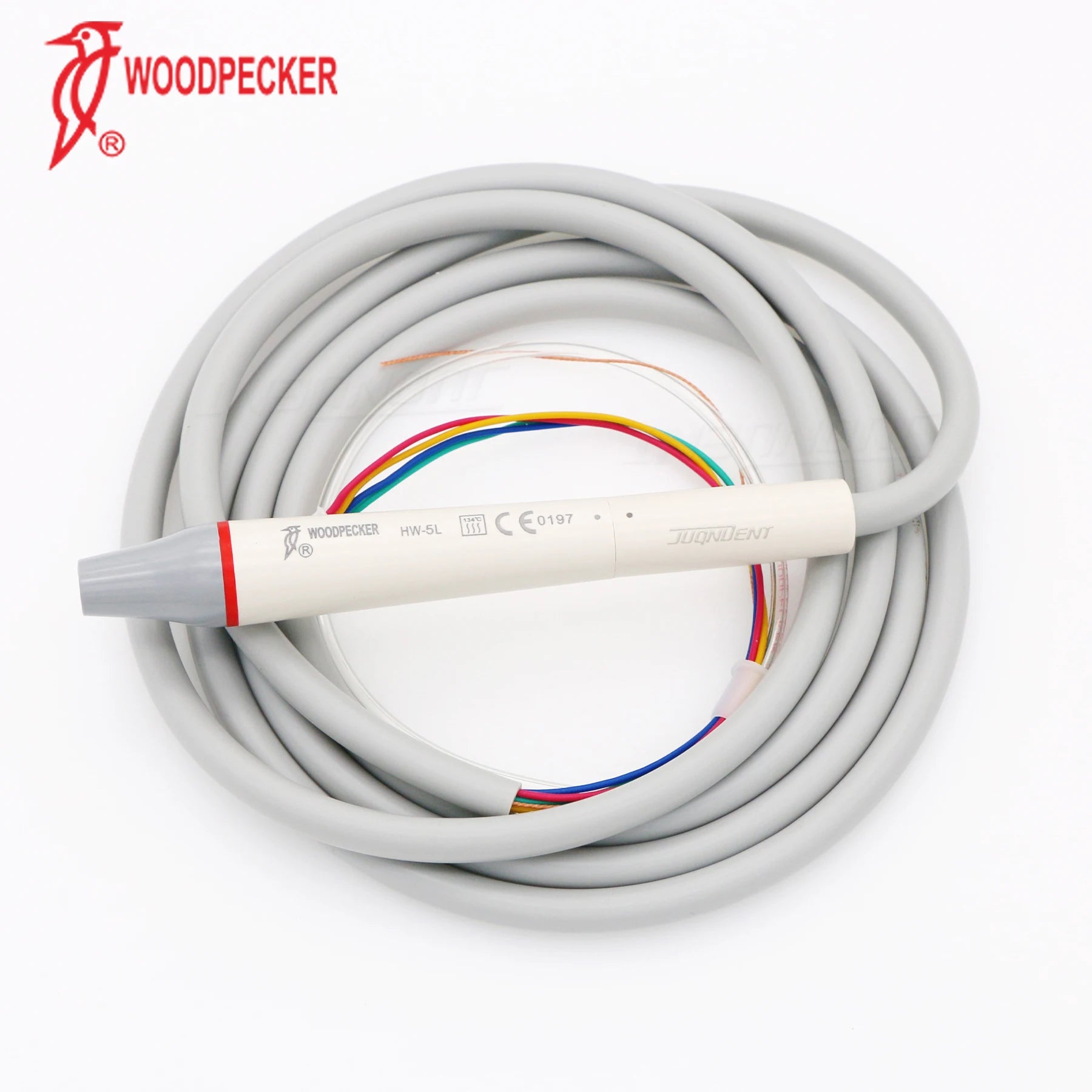 Woodpecker Ultrasonic Scaler Dental Scaler Build In UDS N2 LED Kit With HW-5L Detachable Handpiece Cable Dentistry Unit Fit EMS