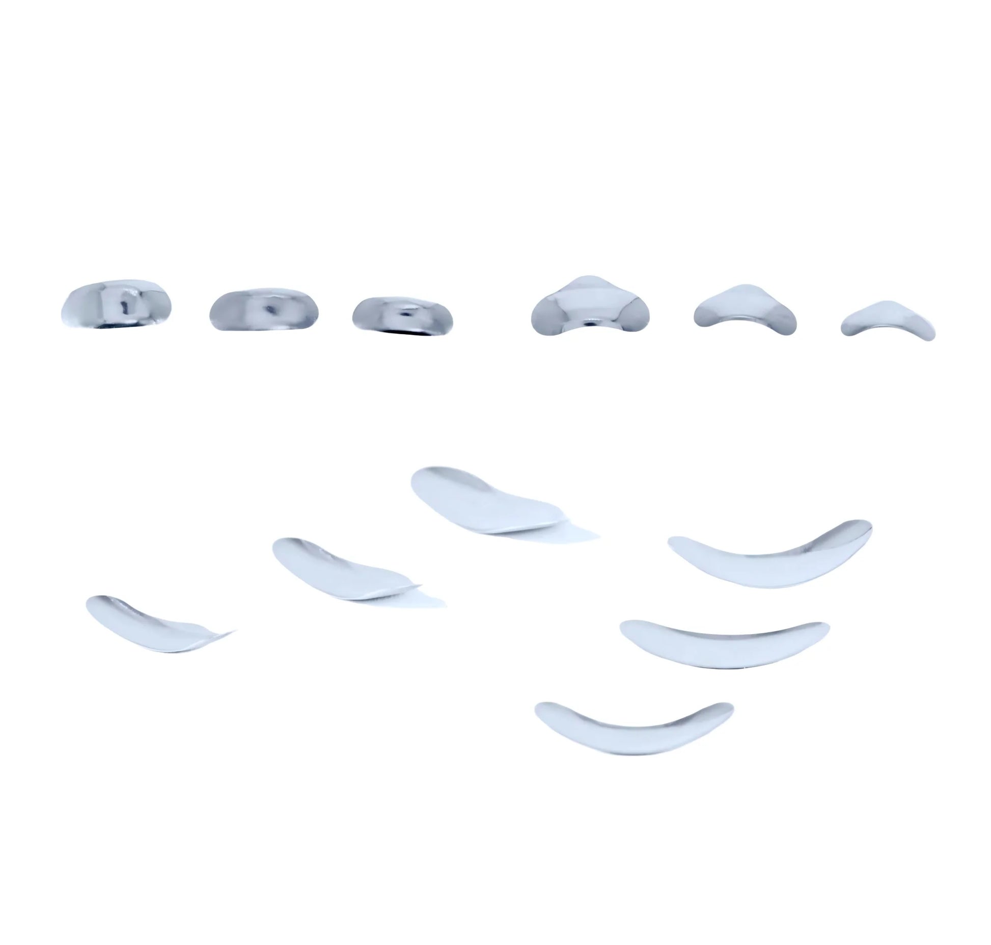 Dental Sectional Matrix System Set 50PCS Matrix Bands Separating Clamp Ring for Class II Composite Restoration Dentist tools