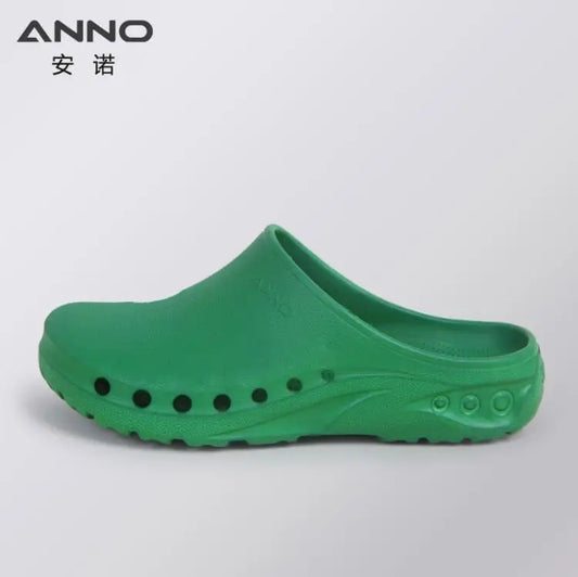 ANNO EVA Soft Doctors Nurses Shoes Hospital Clog Operating Room Lab SPA Slipper Work Flat Shoes for Long Standing C05