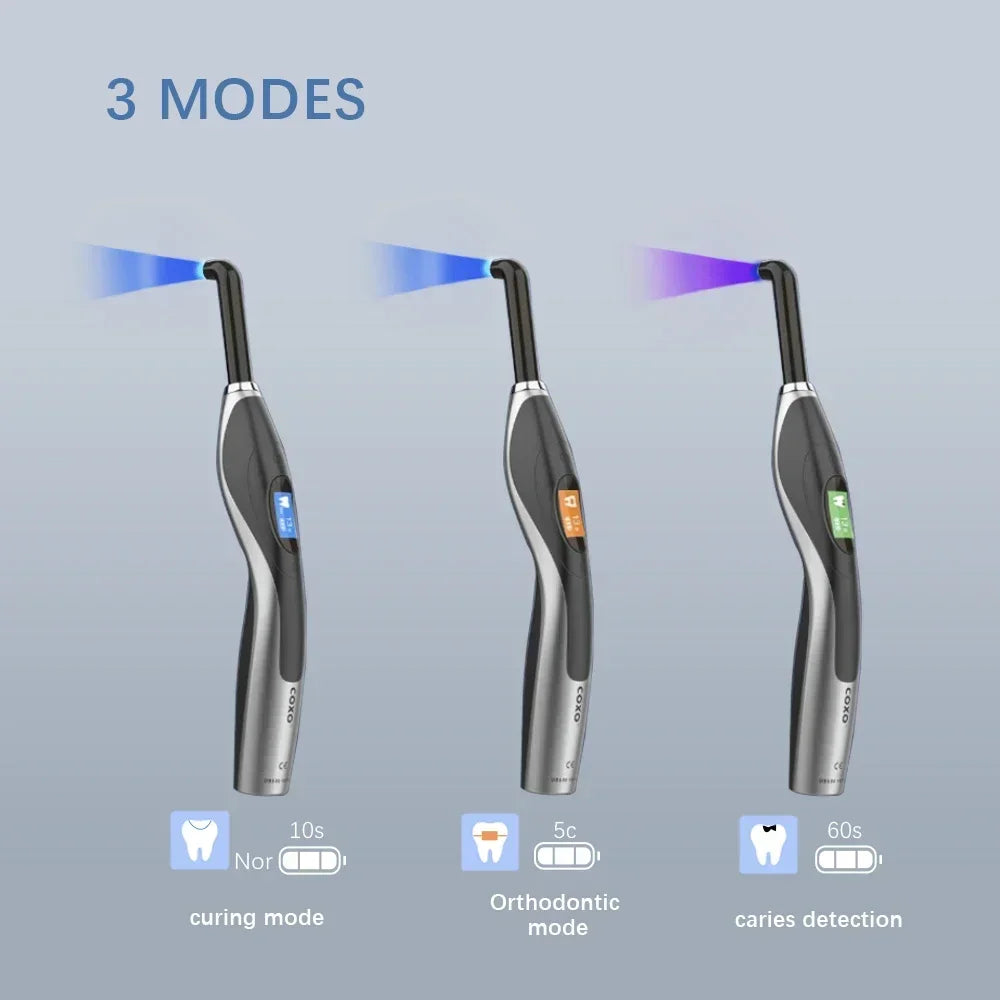 COXO DB686 HONOR Dental Light Curing Lamp LED Machine Oral Photosensitive Lamp Teeth Whitening Low Temperature Curing