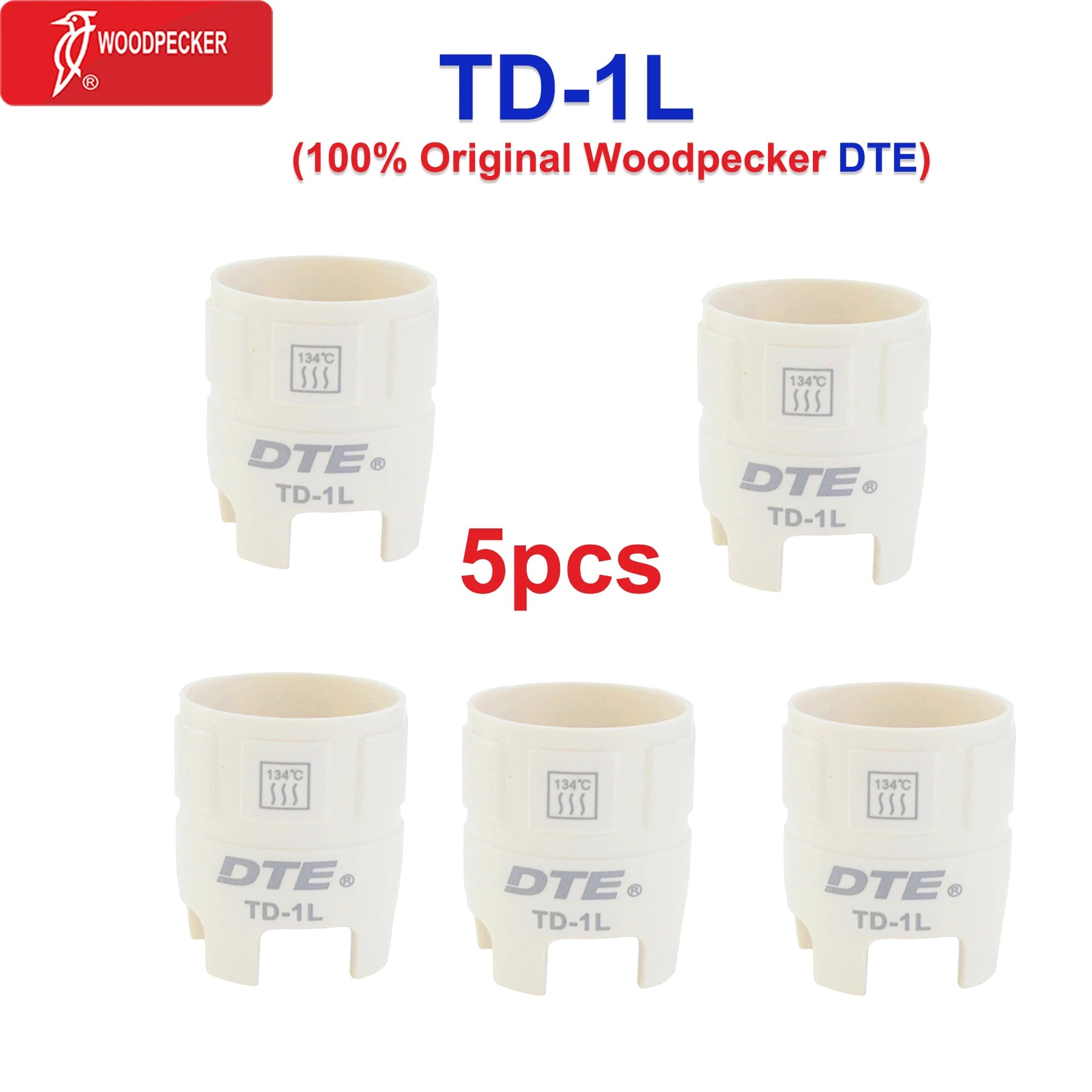 Woodpecker DTE Dental Ultrasonic Scaler Torque Wrench Scaler Tips key TW-1L TW-2L Fit EMS SATELEC NSK Scaler Handpiece TD-1L 5pc
