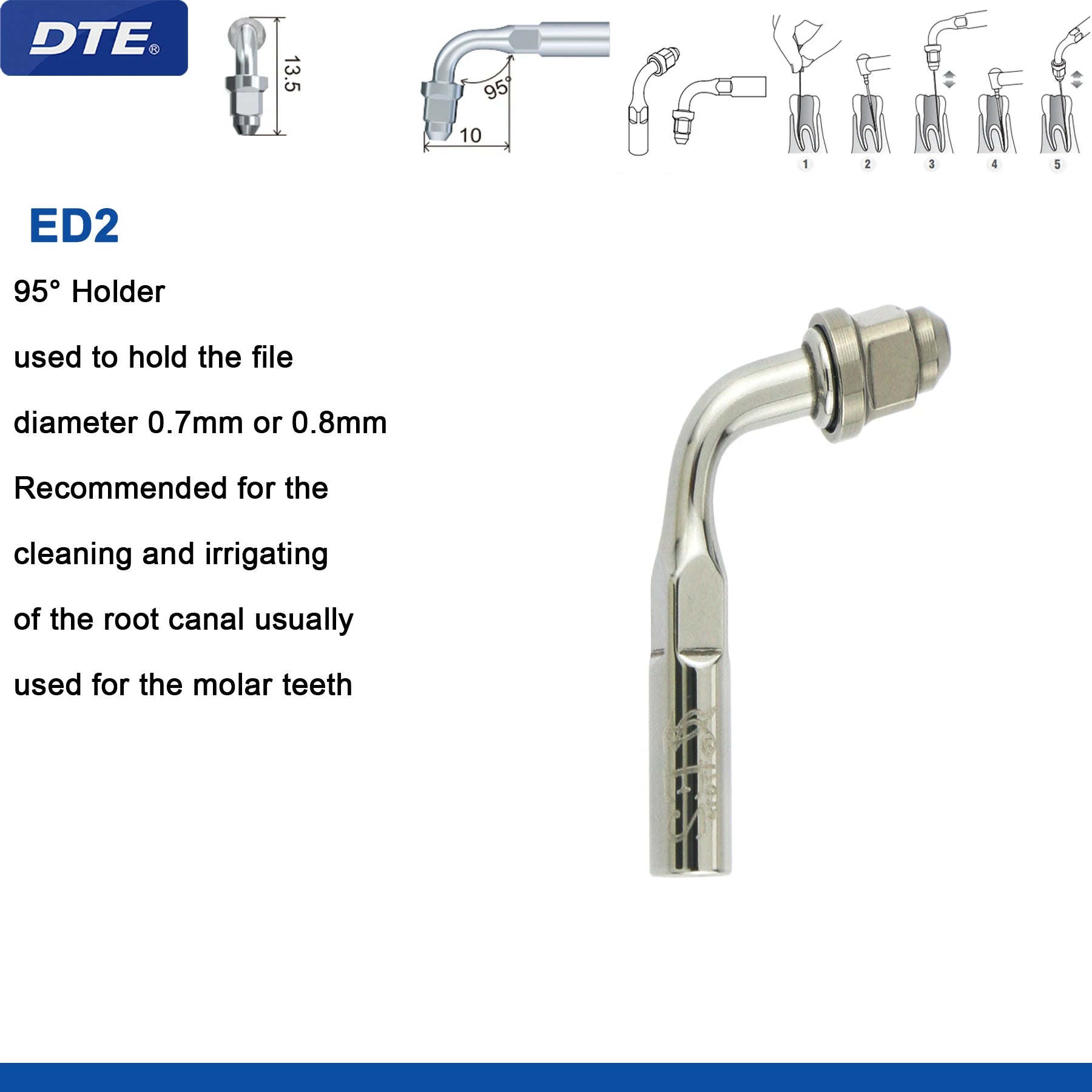 Woodpecker DTE Dental Ultrasonic Scaler Tips Scaling Endo Tip Dentistry Instruments Medical Accessories Fit EMS Satelec NSK ED2