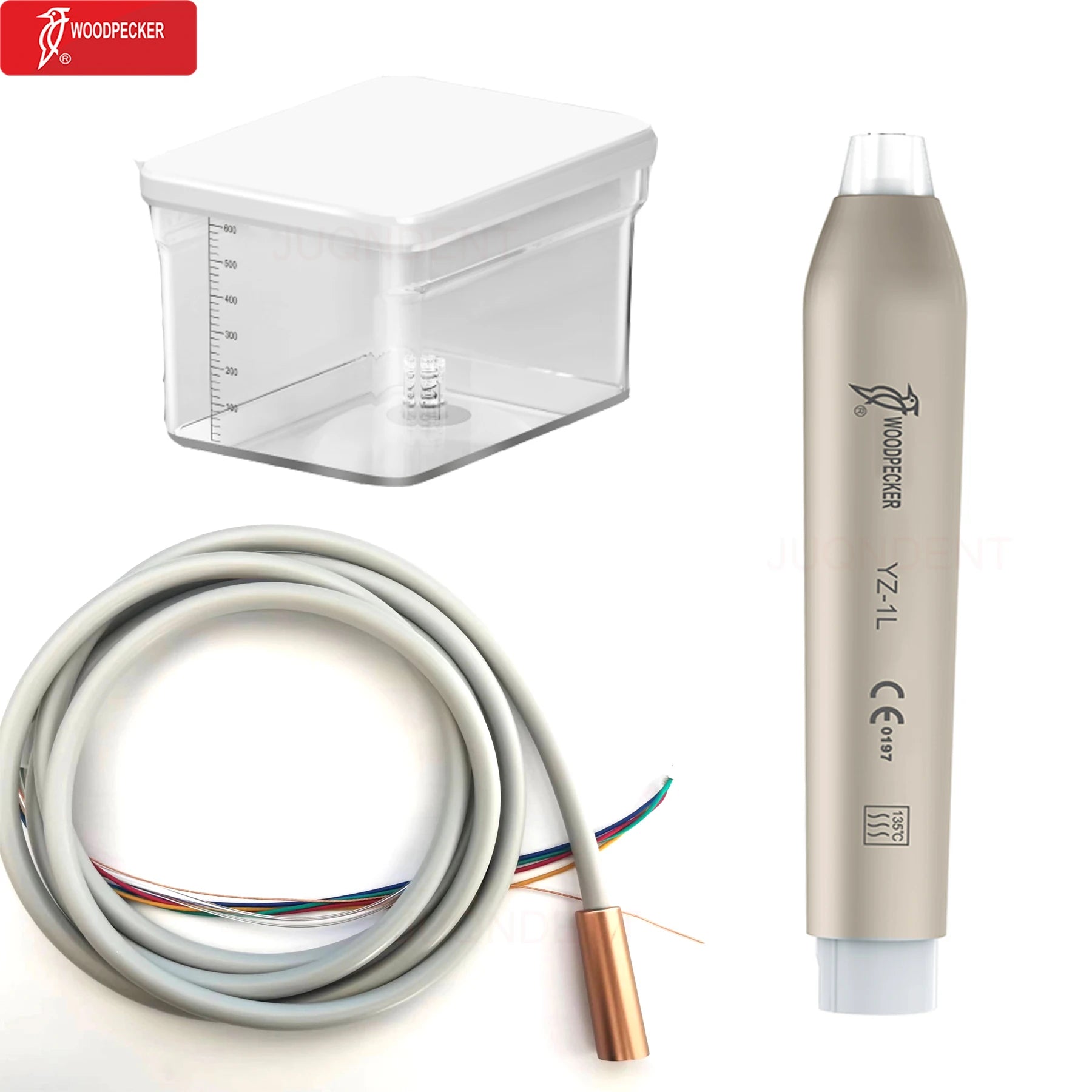 Original Woodpecker Dental Piezo Ultrasonic Scaler Periodontal Treatment System PT5 Accessories Water Tank Cable Tube