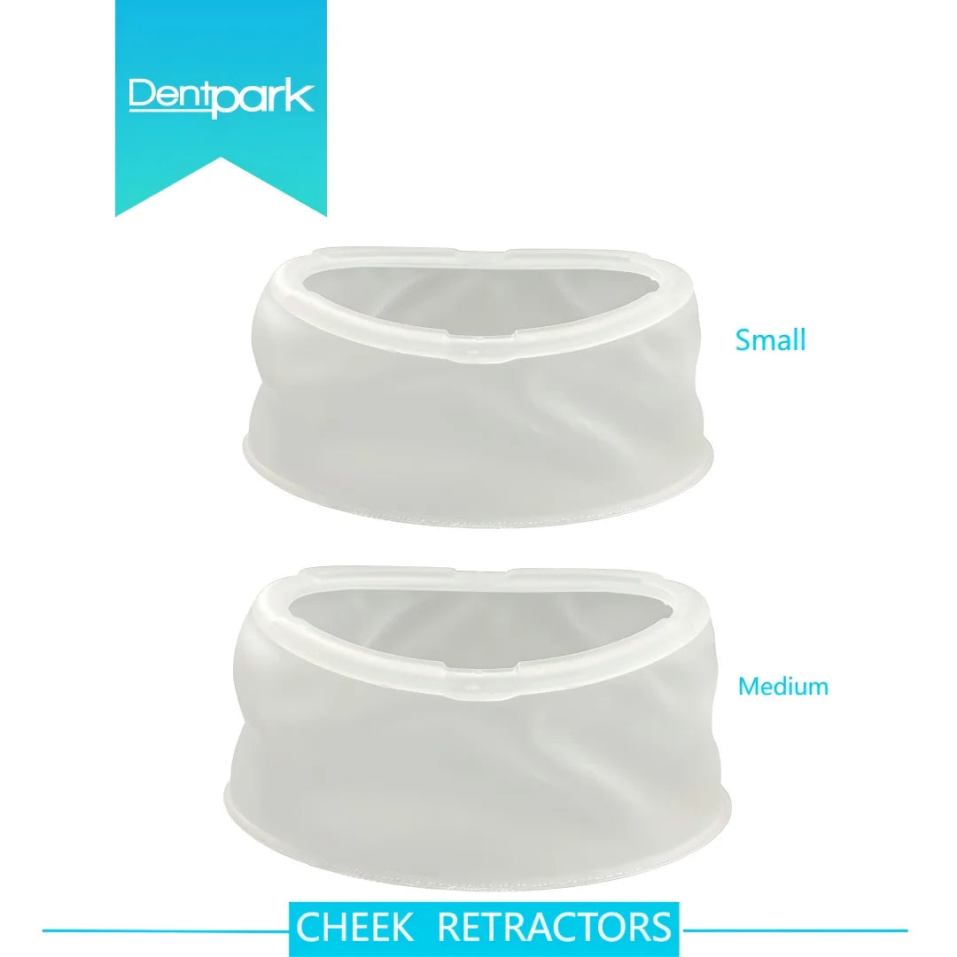 Dentpark 20PCS Per BOX 3D O-Shape Latex-Free Dental Lip Cheek Retractor Medium/Small Orthodontic and restoration Isolation