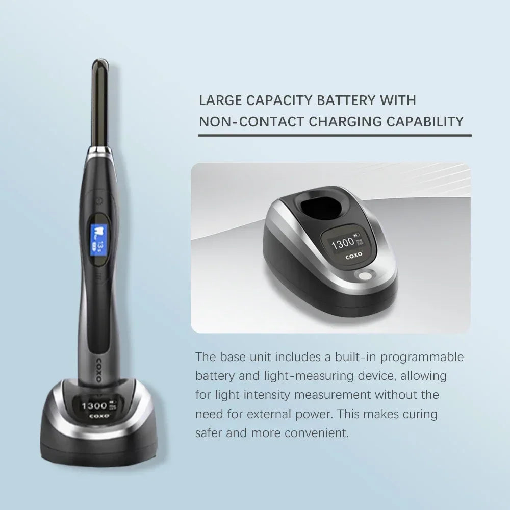 COXO DB686 HONOR Dental Light Curing Lamp LED Machine Oral Photosensitive Lamp Teeth Whitening Low Temperature Curing
