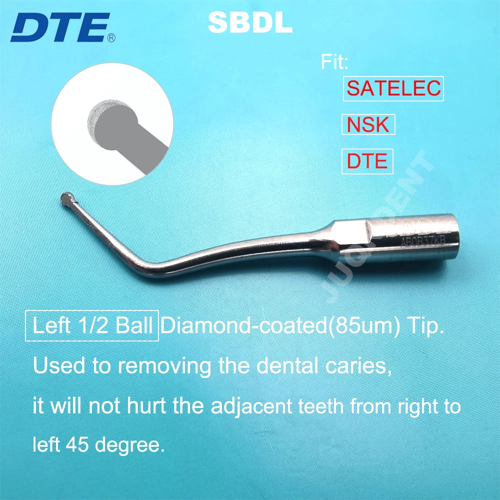 DTE Dental Ultrasonic Scaler Tips Tooth Scaling Tip Cavity Preparation Fit SATELEC NSK Scaler Handpiece SBD1 SBD2 SBD3 SBDR SBDL SBDL