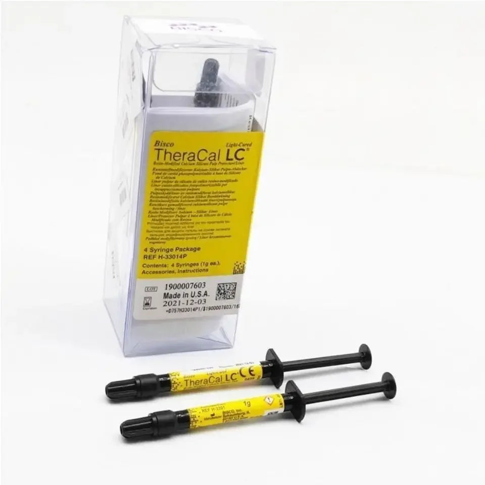 BISCO Dental Dentistry TheraCal LC Light-Crimed Composite Resin Calcium Hydroxide Capping Marrow Calcium Silicate Buffer Resin
