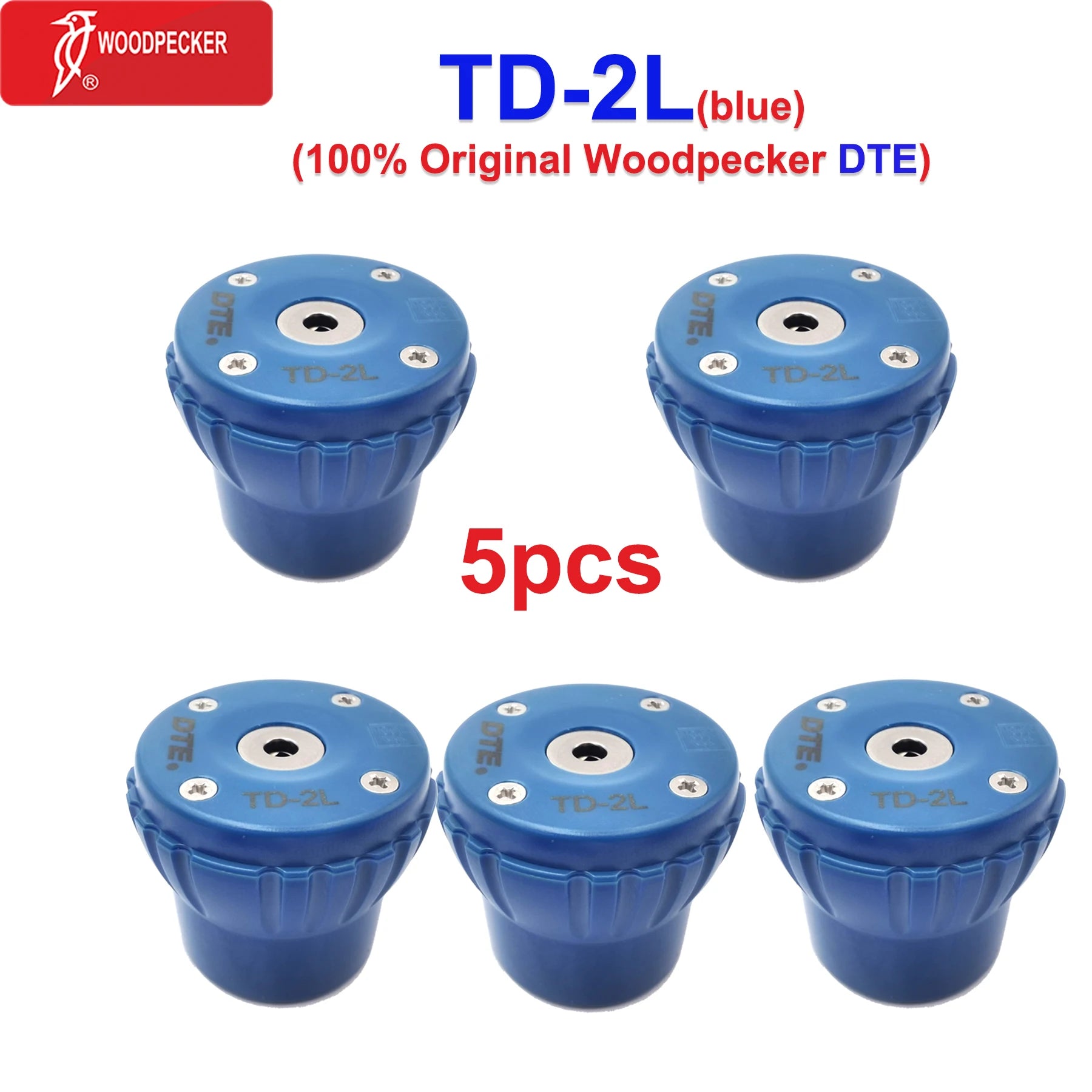 Woodpecker DTE Dental Ultrasonic Scaler Torque Wrench Scaler Tips key TW-1L TW-2L Fit EMS SATELEC NSK Scaler Handpiece TD-2L blue 5pc