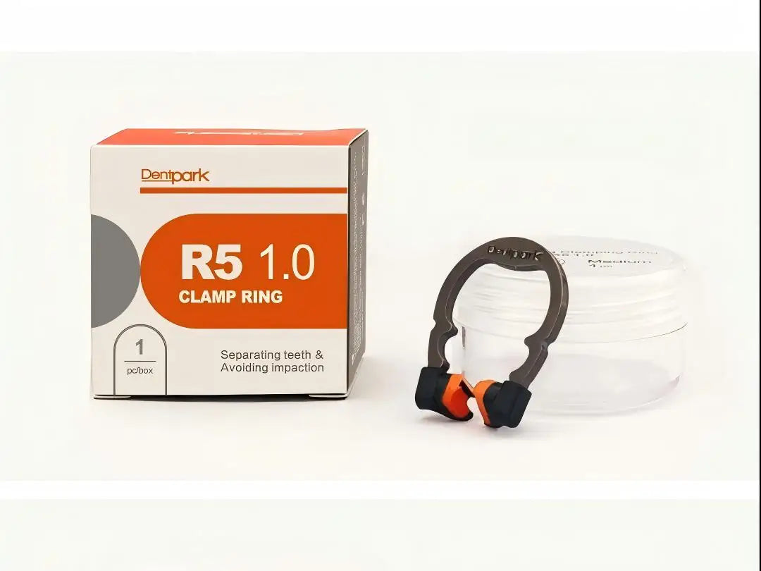 Dentpark Dental Handheld retainer NiTi Clamp Rings sectional matrix system class-Ⅱ restoration for adult or pediatric teeth R5 1.0 Medium