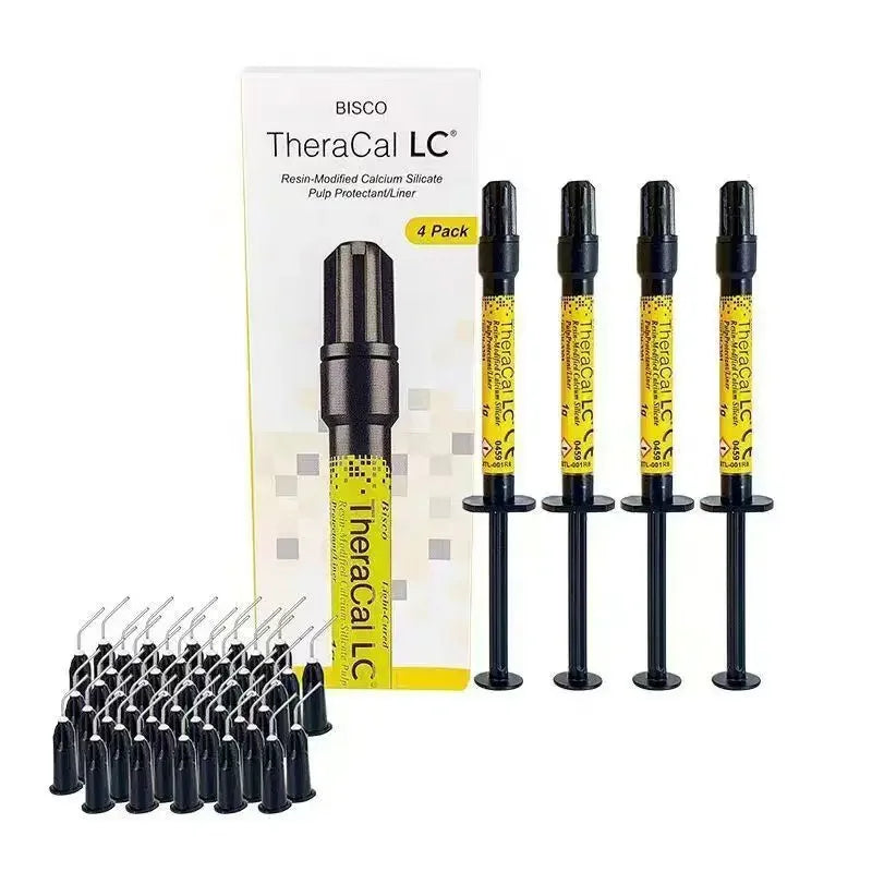 BISCO Dental Dentistry TheraCal LC Light-Crimed Composite Resin Calcium Hydroxide Capping Marrow Calcium Silicate Buffer Resin