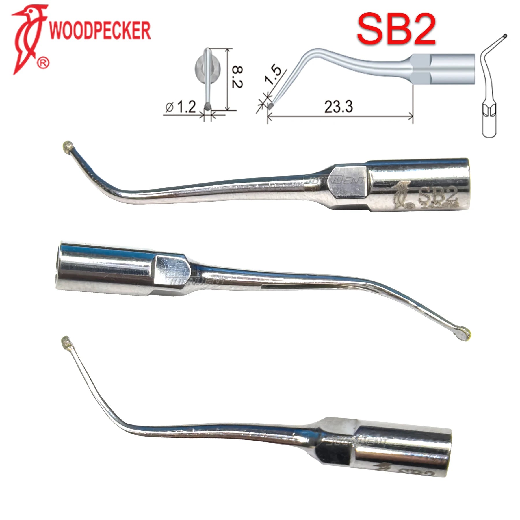Woodpecker Scaler Tips Dental Ultrasonic Scaler Tip For Cavity Preparation Fit EMS Mectron Ultrasonic Scaler Handpieces