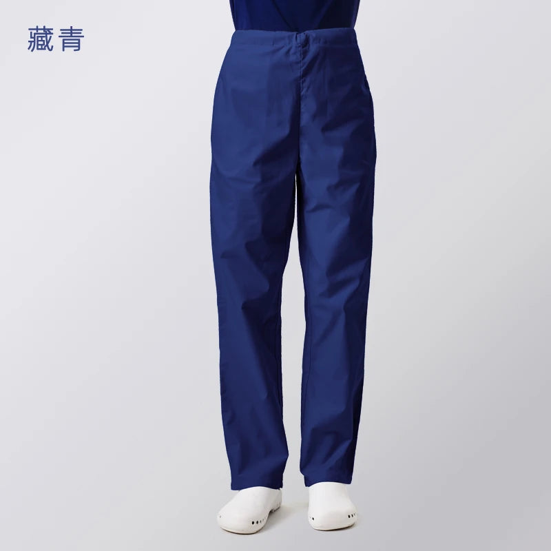 ANNO Work Trouser Doctor Nurse Uniform Bottoms Cotton More Pockets Dental Scrubs Pants SPA Nursing Scrub Pants 18PT001-ZangQin