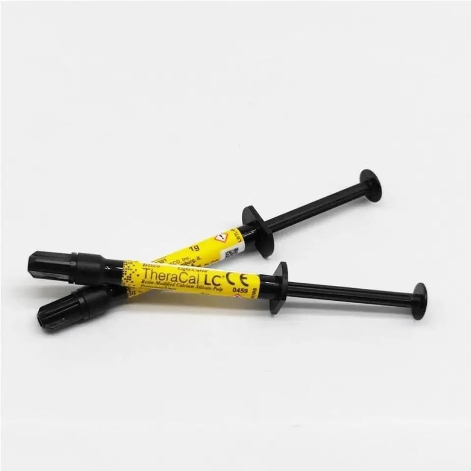 BISCO Dental Dentistry TheraCal LC Light-Crimed Composite Resin Calcium Hydroxide Capping Marrow Calcium Silicate Buffer Resin 2PCS