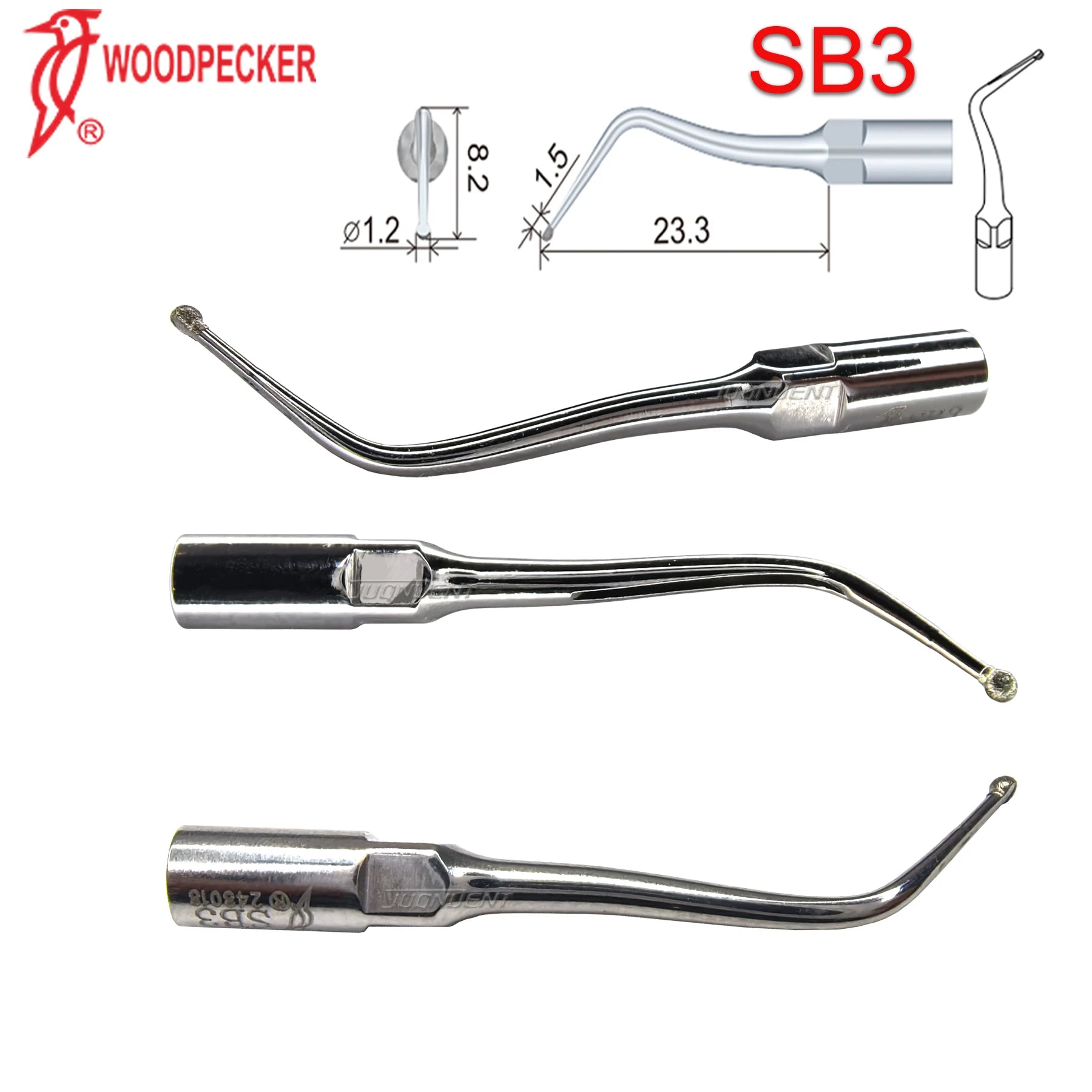 Woodpecker Scaler Tips Dental Ultrasonic Scaler Tip For Cavity Preparation Fit EMS Mectron Ultrasonic Scaler Handpieces
