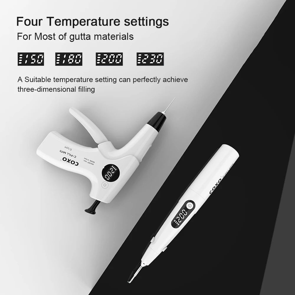 Dental Endodontic Obturation System COXO C-FILL Mini Wireless Gutta-Percha Obturation Gun Heated Pen Dentistry Tools