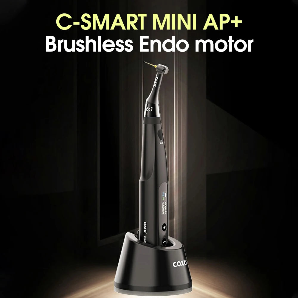 Endodontic Treatment Contactless Charging COXO C-SMART MINI AP+ Brushless Endo Motor Apex Locator,4 Working Modes,6:1Mini Head