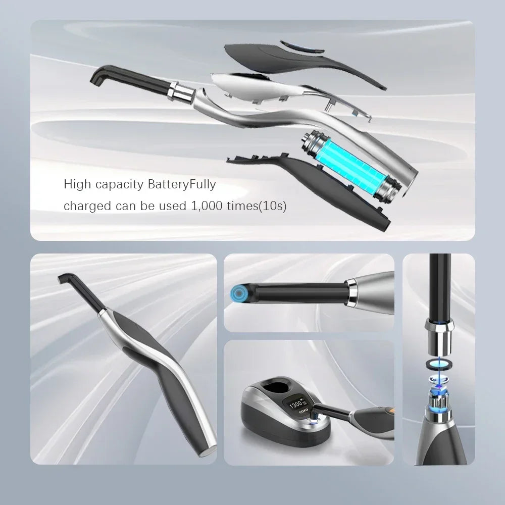 COXO DB686 HONOR Dental Light Curing Lamp LED Machine Oral Photosensitive Lamp Teeth Whitening Low Temperature Curing